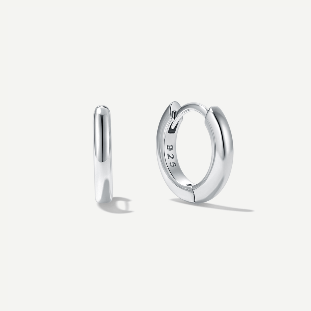 Balance Huggie Hoops