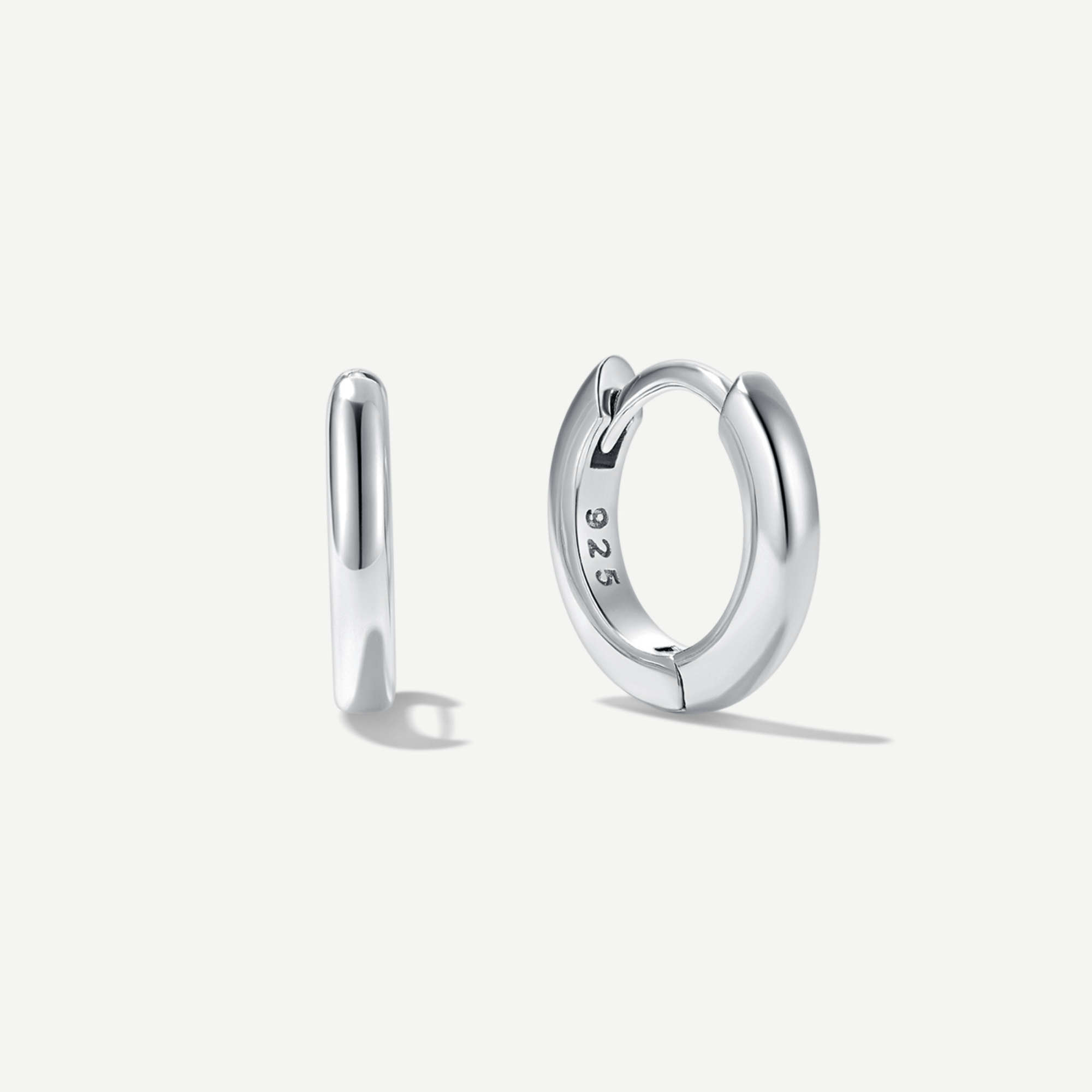 Balance Huggie Hoops