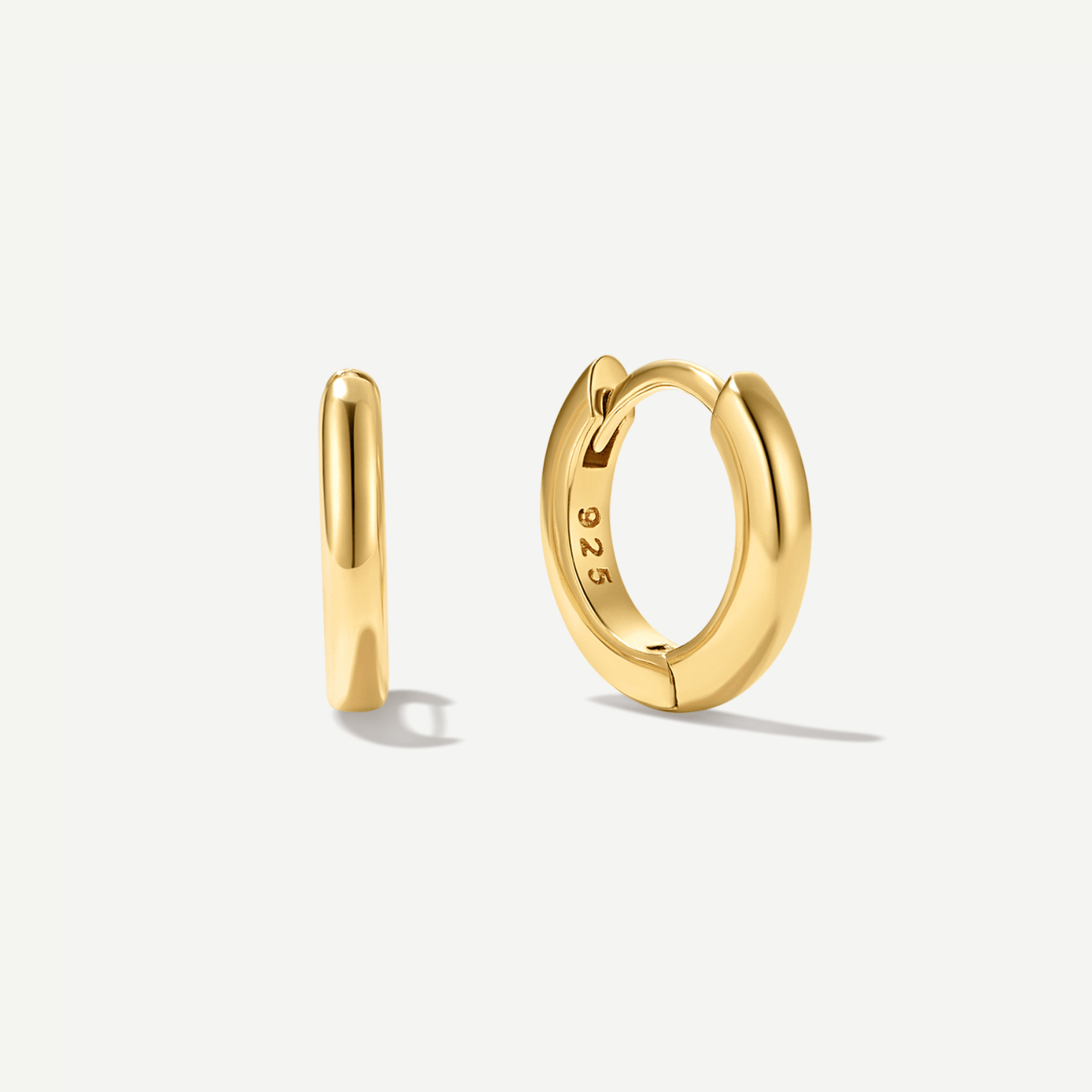 Balance Huggie Hoops